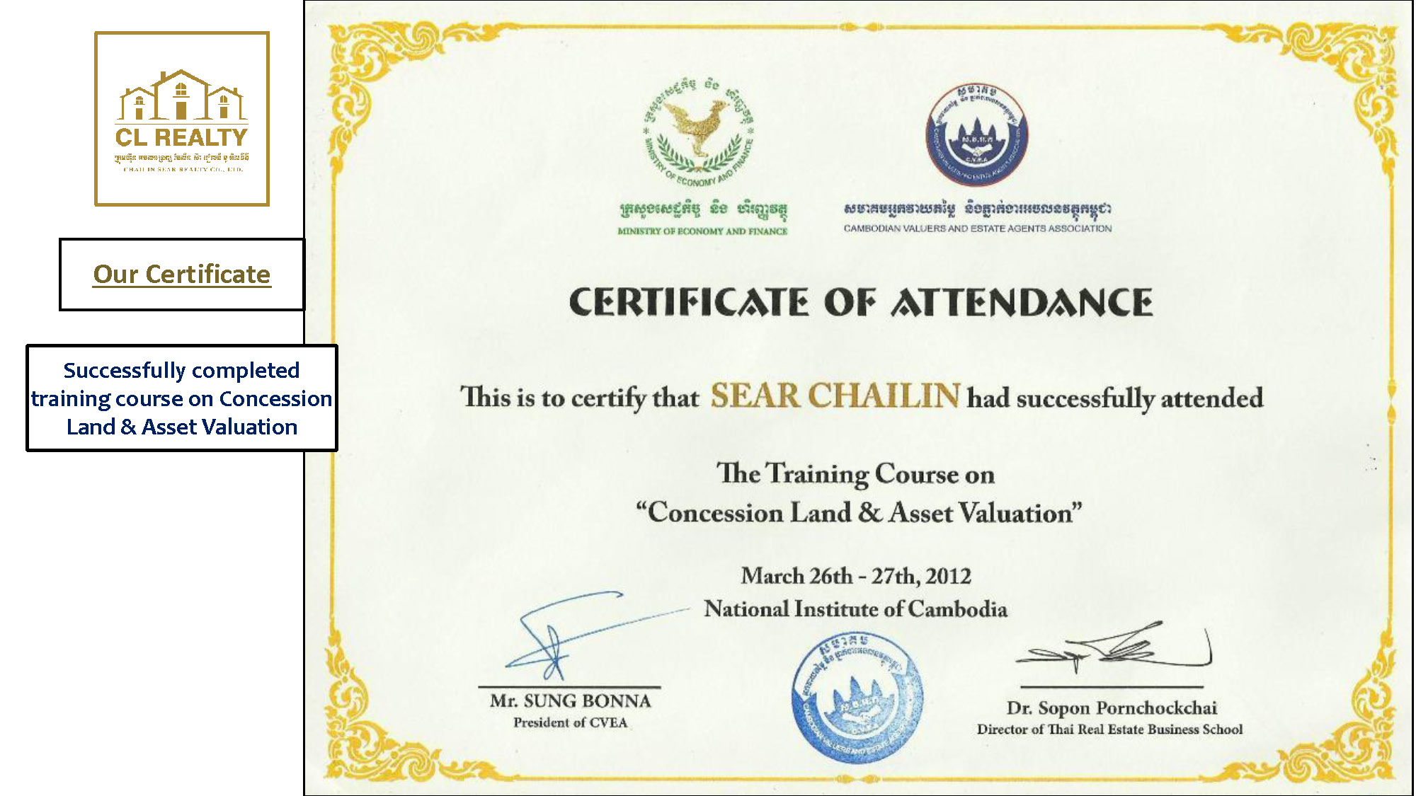 Legality, Licenses and Certifications
