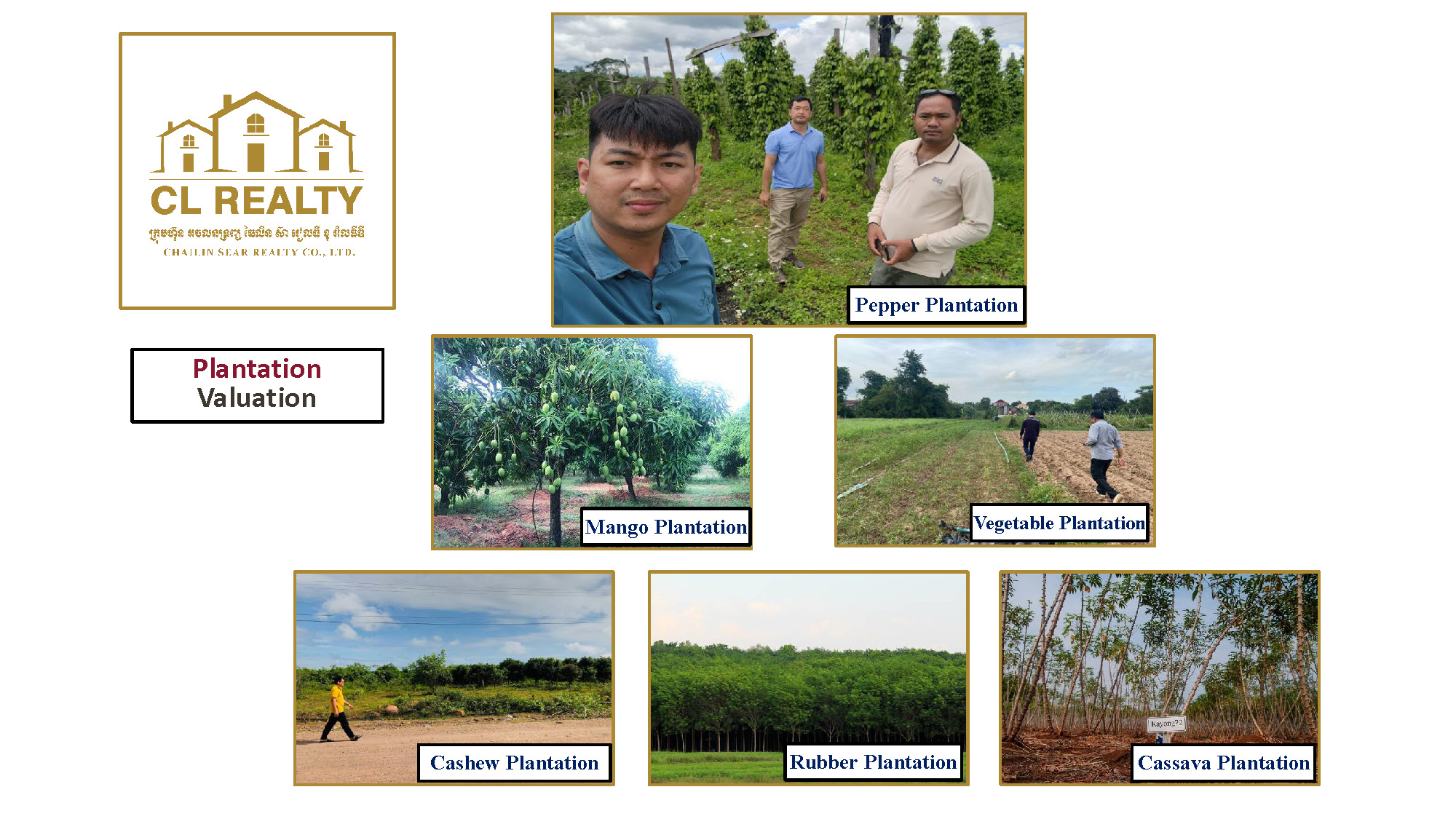 PHOTOGRAPHS OF VARIOUS VALUATION ACTIVITIES ALL OVER KINGDOM OF CAMBODIA