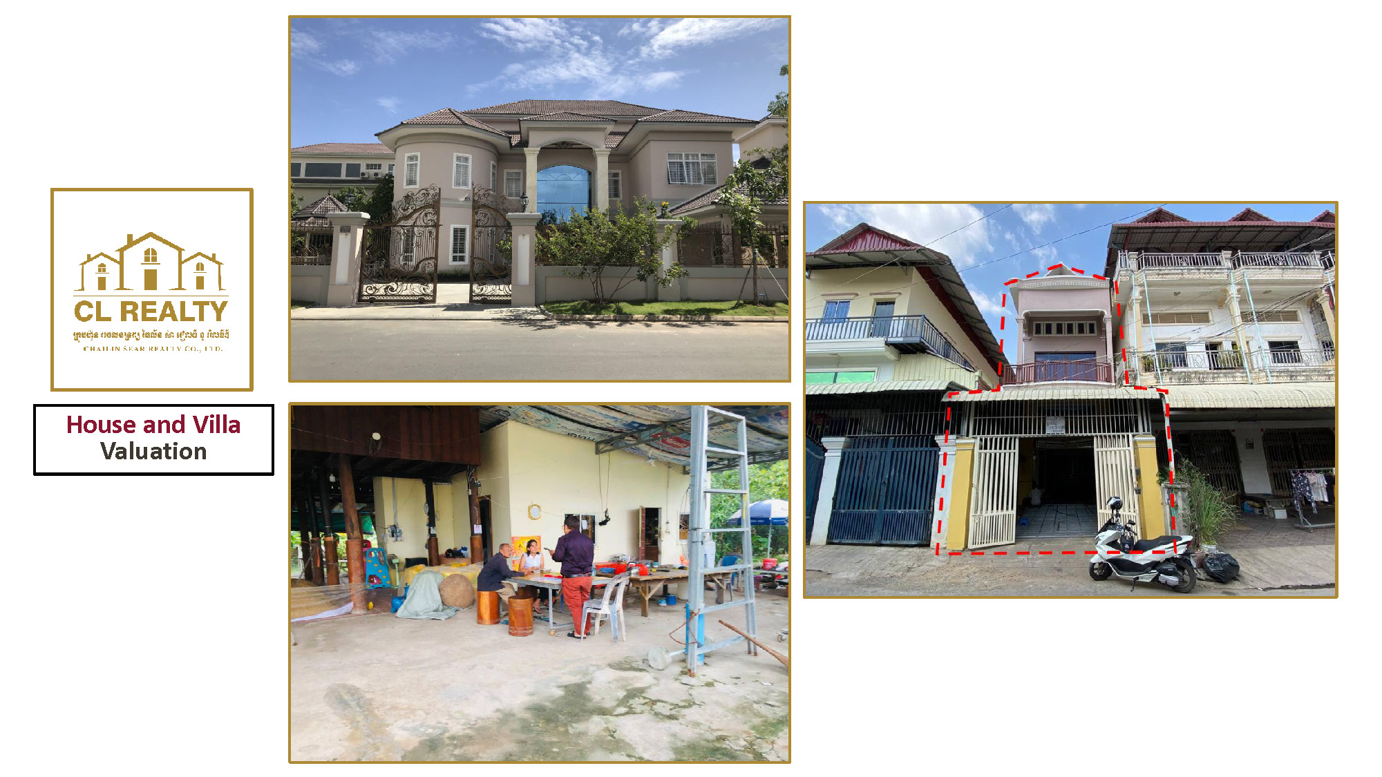 PHOTOGRAPHS OF VARIOUS VALUATION ACTIVITIES ALL OVER KINGDOM OF CAMBODIA